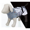 Trixie  Fosforlu ve Reflektörlü Köpek Yağmurluğu 62cm [XL] (Gümüş-Mavi)