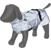 Trixie  Fosforlu ve Reflektörlü Köpek Yağmurluğu 62cm [XL] (Gümüş-Mavi)