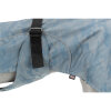 Trixie Fosforlu ve Reflektörlü Köpek Yağmurluğu 55cm [L] (Gümüş-Mavi)