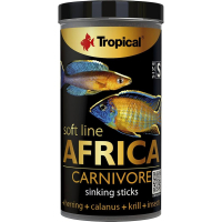 Tropical Soft Line Africa Carnivore Size S Çiklit Balıkları İçin Çubuk Balık Yemi 100ml 60gr