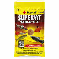 Tropical Supervit Tablets A Süs Balıkları İçin Yapışkan Tablet Balık Yemi 10gr