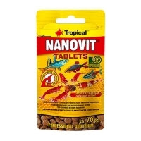 Tropical Nanovit Tablets Küçük Balıklar İçin Tablet Balık Yemi 10gr