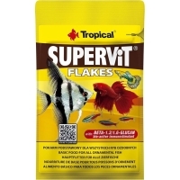 Tropical Supervit Flakes Süs Balıkları İçin Pul Balık Yemi 12gr