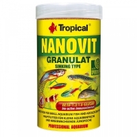 Tropical Nanovit Granulat Küçük Balıklar İçin Granül Balık Yemi 100ml 70gr