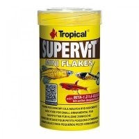 Tropical Supervit Mini Flakes Küçük Balıklar İçin Pul Balık Yemi 100ml 44gr