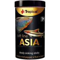 Tropical Soft Line Asia Size M Asya Balıkları İçin Granül Balık Yemi 100ml 60gr