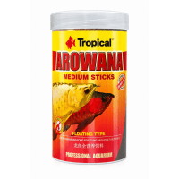 Tropical Arowana Medium Sticks Arowanalar İçin Çubuk Balık Yemi 90gr 250ml