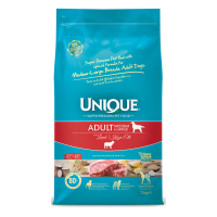Unique Medium&Large Kuzulu Orta ve Büyük Irk Düşük Tahıllı Yetişkin Köpek Maması 3kg