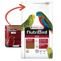 VERSELE-LAGA NutriBird B18 Muhabbet Kuşu Pelet Paraket Yemi 3kg