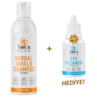 Vet's Plus Herbal Shield Cilt ve Tüy Bakımı için Köpek Şampuanı 250ml
