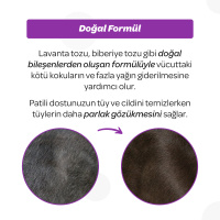 Vet's Plus Kedi ve Köpekler İçin Lavanta ve Biberiye Özlü Toz Şampuan 150gr