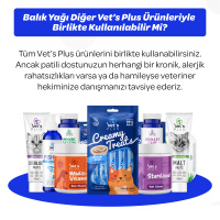 Vet's Plus Kedi ve Köpekler için Balık Yağı 200ml