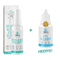 Vet's Plus Kedi ve Köpekler İçin Diş ve Ağız Bakım Spreyi 50ml