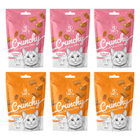Vet's Plus Crunchy İçi Dolgulu Karışık Çeşitli Kedi Ödül Bisküvisi 60gr (6 Adet)