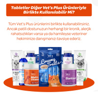 Vet's Plus C Vitamin Kedi ve Köpekler İçin Vitamin Tablet (75'li)