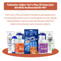 Vet's Plus Calming Kedi ve Köpekler İçin Sakinleştirici Tablet (75'li)