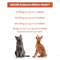 Vet's Plus Calming Kedi ve Köpekler İçin Sakinleştirici Tablet (75'li)