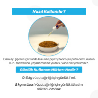 Vet's Plus Anti-Hair Loss Kediler İçin Tüy Dökülmesi Önleyici Plus+B Damla 50ml