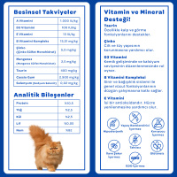 Vet's Plus Optimal Nutrition Sardalya Balıklı Tahılsız Kedi Konservesi 85gr (12 Adet)