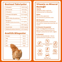 Vet's Plus Optimal Nutrition Kuzu Etli Tahılsız Kedi Konservesi 85gr (12 Adet)