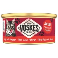 Voskes Jöle İçinde Ton Balıklı ve Bal Kabaklı Yetişkin Kedi Konservesi 85gr