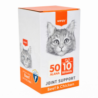 Wanpy Joint Support Somonlu ve Tavuklu Krema Kedi Ödül Maması 14gr (60 AL 50 ÖDE)