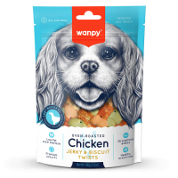 Wanpy Oven Roasted %100 Doğal Tavuk Sargılı Bisküvili Köpek Ödülü 100gr