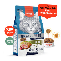 Wanpy Ton Balıklı Tahılsız Yetişkin Kedi Maması 1,5kg