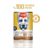 Wanpy Sığır Etli Ezme Köpek Konservesi 375gr
