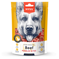 Wanpy Oven Roasted Gerçek Biftek Dilim Yumuşak Köpek Ödülü 100gr