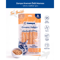 Zampa Ton Balıklı Krema Yavru Kedi Ödül Maması 16gr (5'li)