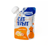 Zampa Tavuk Etli ve Karidesli Kedi Ödül Pudingi 80gr