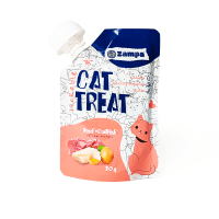 Zampa Dana Etli ve Morina Balıklı Kedi Ödül Pudingi 80gr