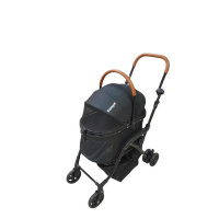 Zampa Orbit Kedi ve Köpek Taşıma Arabası 34x69x95cm (Siyah)