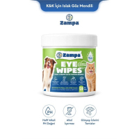 Zampa Kedi ve Köpekler İçin Göz Temizleme Mendili (120'li)