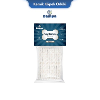 Zampa Beyaz Burgu Kemik Çubuk Köpek Ödülü 5gr (10'lu)
