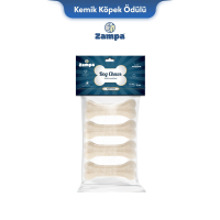 Zampa Beyaz Press Kemik Köpek Ödülü 30-40gr (4'lü)