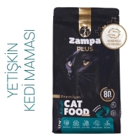 Zampa Plus Premium Somon Etli Yetişkin Kedi Maması 1,5kg