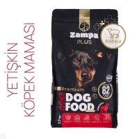Zampa Plus Premium Kuzu Etli ve Pirinçli Yetişkin Köpek Maması 2,5kg