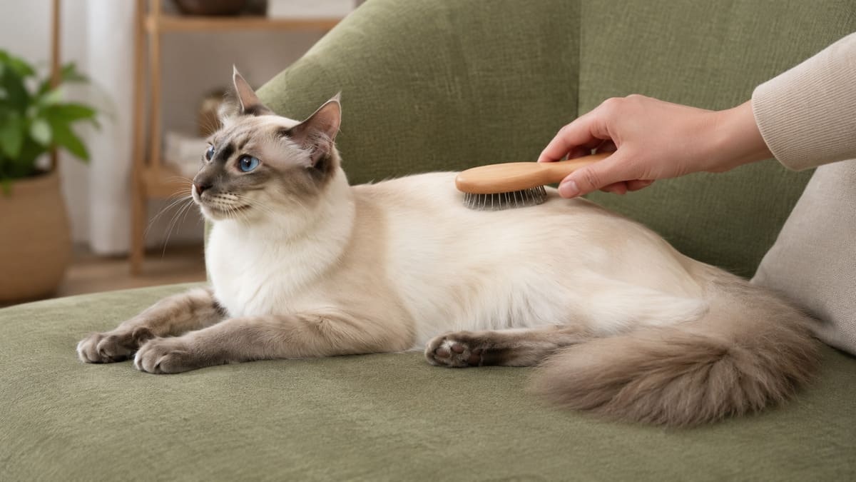 koltukta otururken taranan kedi