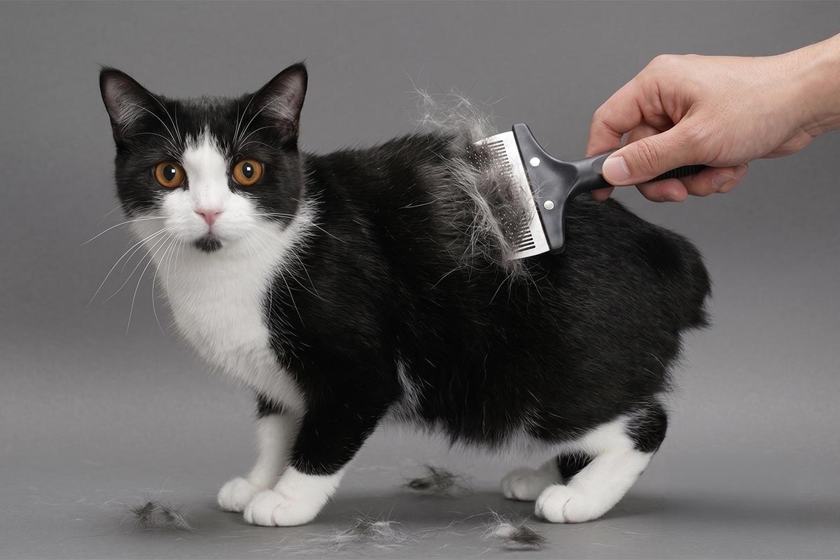 taranan kuyruksuz smokin kedi