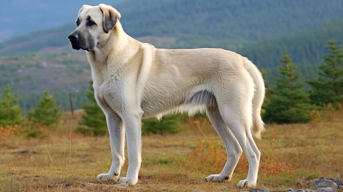 ayakta duran kangal köpeği