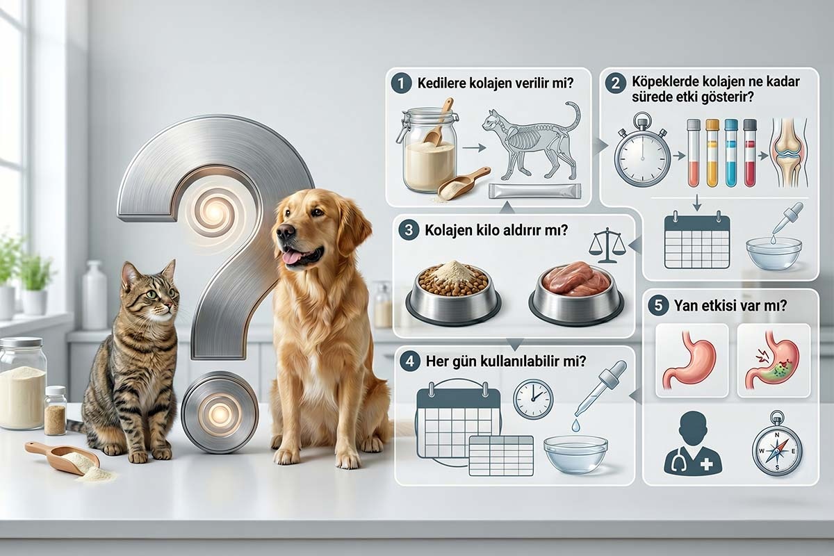 kedi ve köpeğin kullanıldığı bir görsel