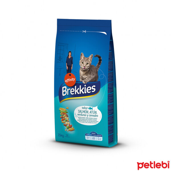 Brekkies Excel Somonlu Yetişkin Kedi Maması 15kg Satın Al Petlebi