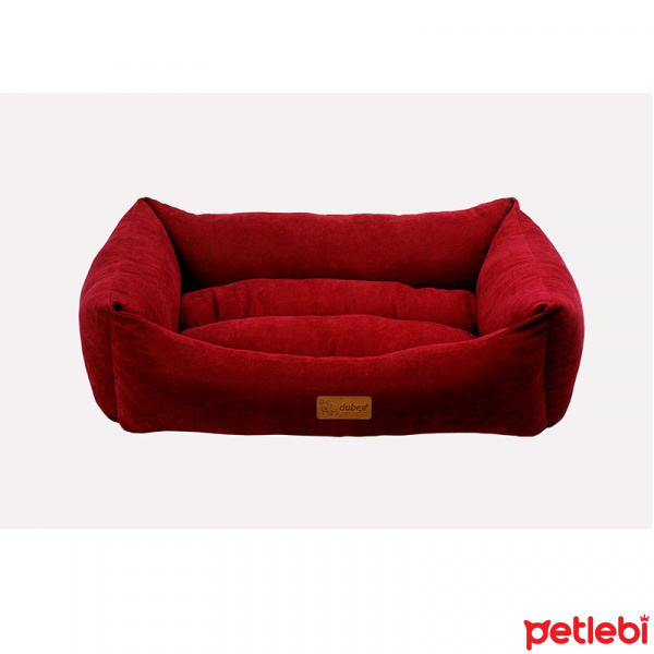 Dubex Cookie Kumas Kedi Yatagi 50x38x19cm Bordo S Satin Al Petlebi