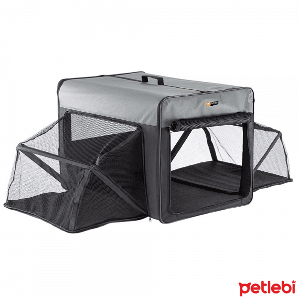 Ferplast Holiday 4 Scenic Portatif Genisleyen Kopek Tasima Cantasi 60x42x42cm Gri Satin Al Petlebi Ferplast Holiday 4 Scenic Portatif Genisleyen Kopek Tasima Cantasi 60x42x42cm Gri Satin Al Petlebi