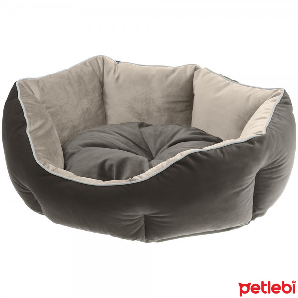 Ferplast Queen 50 Kumas Kedi Ve Kopek Yatagi 34x32cm Bej Gri Satin Al Petlebi
