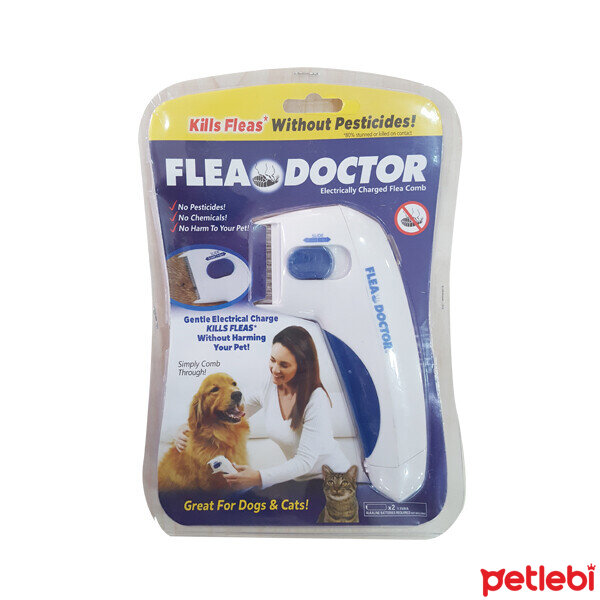 Flea Doctor Kedi Ve Kopekler Icin Pilli Pire Taragi 16 5cm Satin Al Petlebi