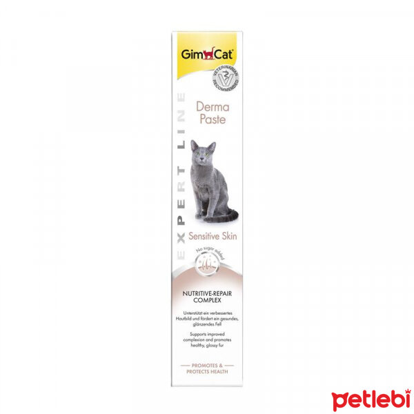 Gimcat Derma Sensitive Skin Tüy Sağlığı Destekleyici Kedi Macunu 50gr