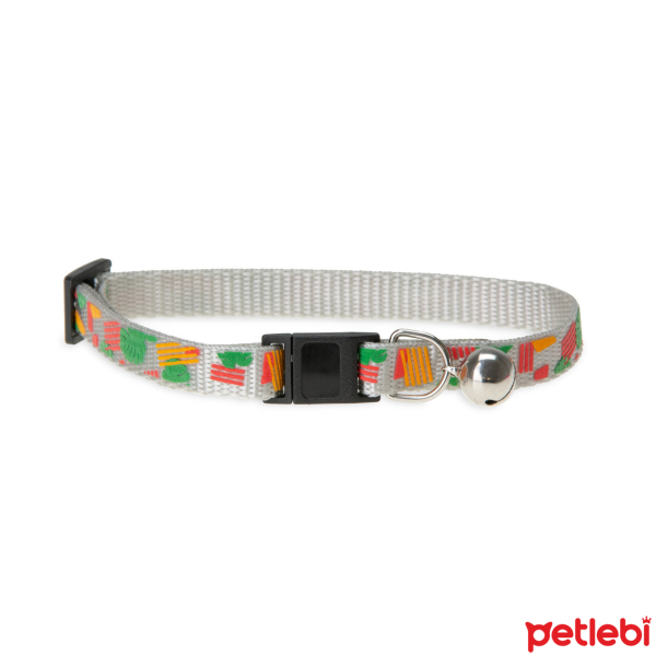 Karlie Zilli Kedi Boyun Tasmasi 30cm Beyaz Satin Al Petlebi